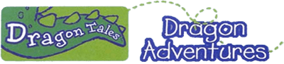 Dragon Tales Dragon Adventures logo for GameBoy Color